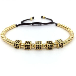 Bracelet Ajustable Dés Hématite - GameUp G