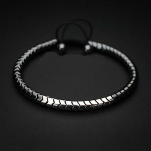 Bracelet Ajustable Homme Maille Luxe - Iguane