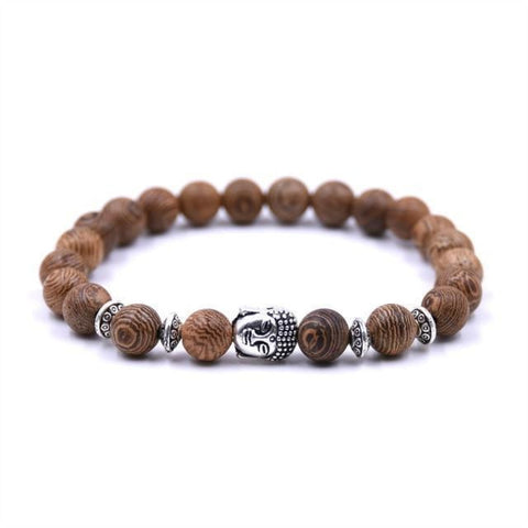 Image of Bracelet Casual Bois Naturel - B.kinsgley S Boudha #4 Bracelets