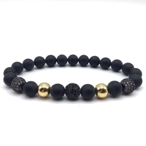 Image of Bracelet Fashion - S.penn G Noir Or Bracelets