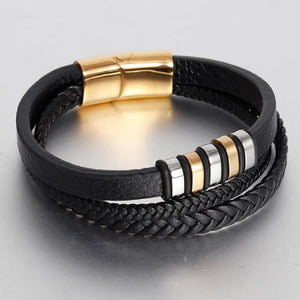 Bracelet Homme Cuir - Spiker G