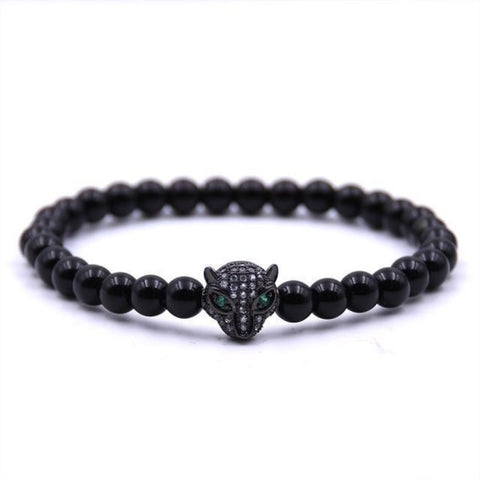 Image of Ensemble Bracelet Léopard - L.dicaprio B Noir / Bracelets