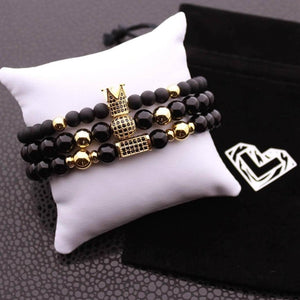 Ensemble Bracelets Contraste Triple - Precious Kingly G