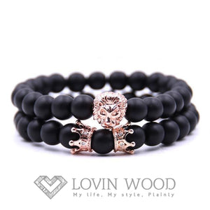 Ensemble Bracelets Lion - Jungle King P Or Rose Bracelets