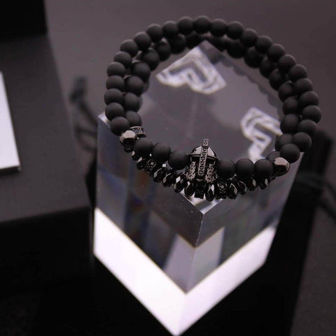 Image of Ensemble Bracelets Perles Hématite - Warriors Desire B Bracelets