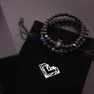 Ensemble Bracelets Tête de Lion - Jungle King B