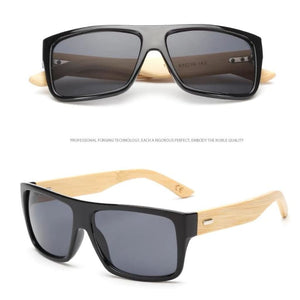 Lunettes de Soleil Homme en Bamboo - UV400 - 8 couleurs