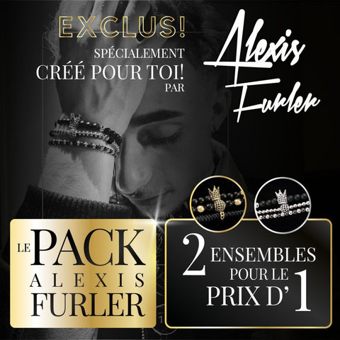 Image of Pack Alexis Furler - 2 Ensembles De Bracelets Ajustables Gold & Silver Bracelets